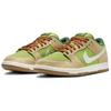 Nike Кроссовки унисекс Dunk Low Pro SB Escargot Green Sesame Metallic-Silver FQ7585-200