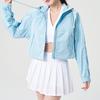 Новая куртка осень и зима короткий топ для улицы спорт быстросохнущий дышащий фитнес куртка miumiu солнцезащитная одежда ветрозащитная
