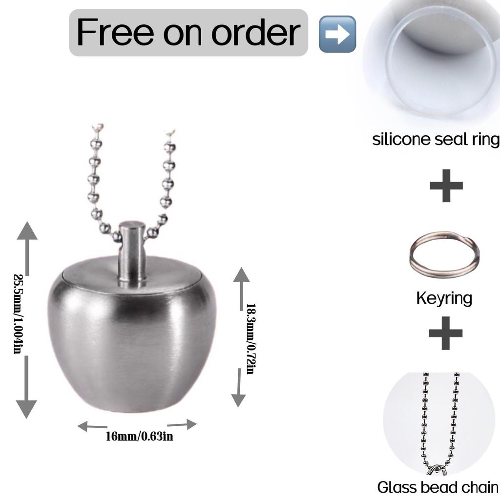 Компактная портативная бутылка для лекарств из нержавеющей стали и титана