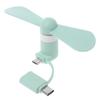Micro USB Portable Usb Fan Type C Mini Fan 2in1 Fan Cooler  for Mobile Phone