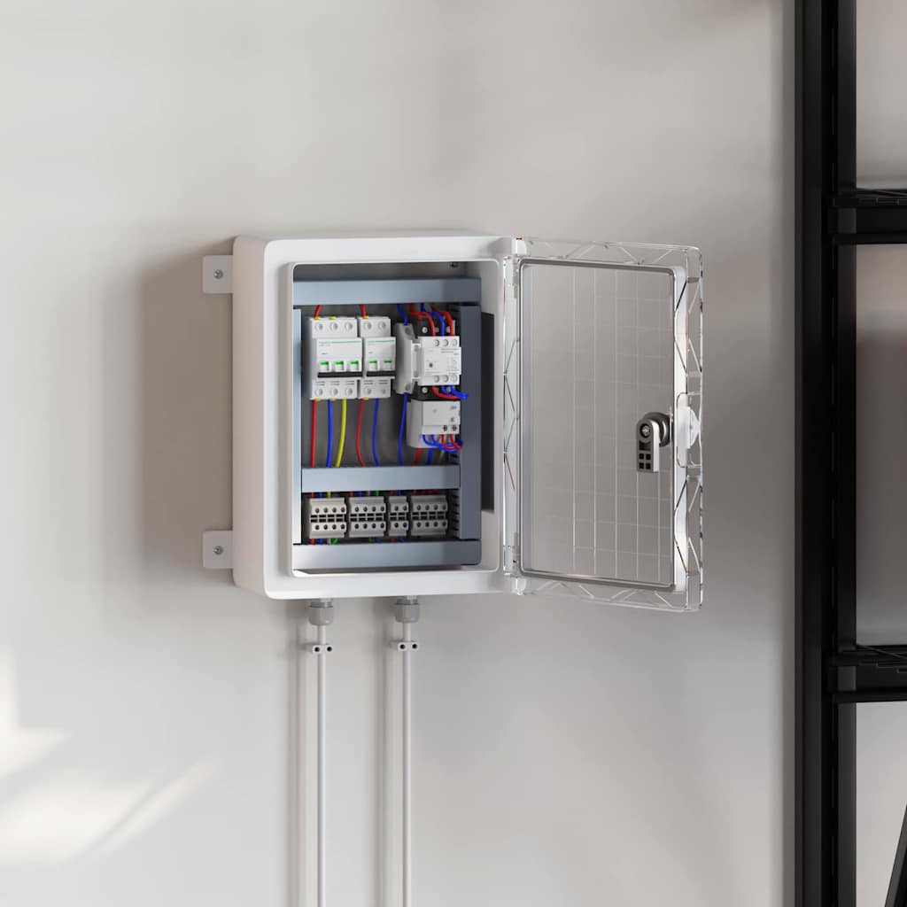 Control Cabinet Gray 32 x 15 x 35 cm ABS Plastic