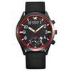 XINEW Cheap Brand Watches For Men Students Fashion Simple Leather Band Army Sports Date Quartz Watch Relogios Masculinos