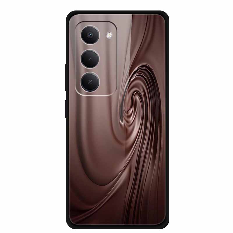 Glass Case For Redmi 15 4G Phone Case Redmi15 Coque Tempered Glass Hard Back Cover For Xiaomi Redmi 15 5G Case Soft Bumper Funda