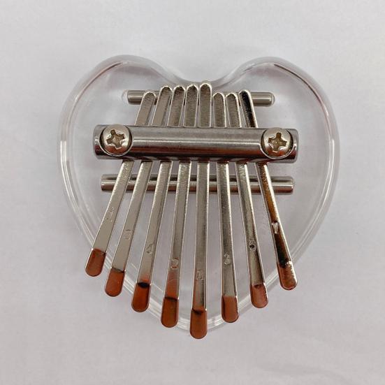 Finger Thumb Piano 8 Key Mini Thumb Piano Musical Instrument Portable Kalimba Thumb Piano for Kids Adults Beginners