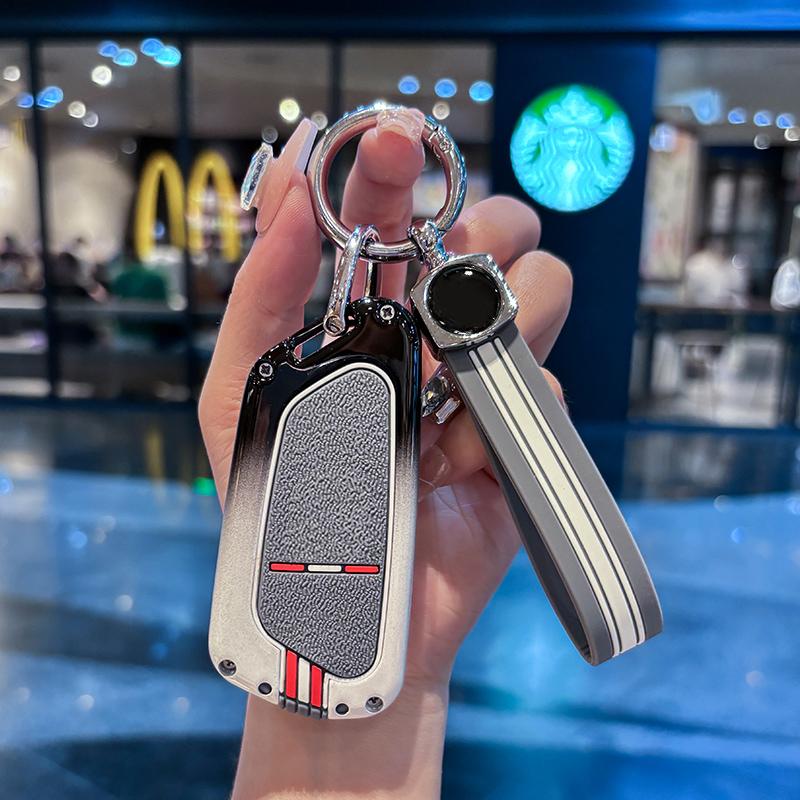 Чехол для дистанционного ключа из цинкового сплава для VW Volkseagen Golf 8 MK8 ID.3 ID.4 Cupra Skoda Octavia A8 SEAT Leon MK4 2020 2021