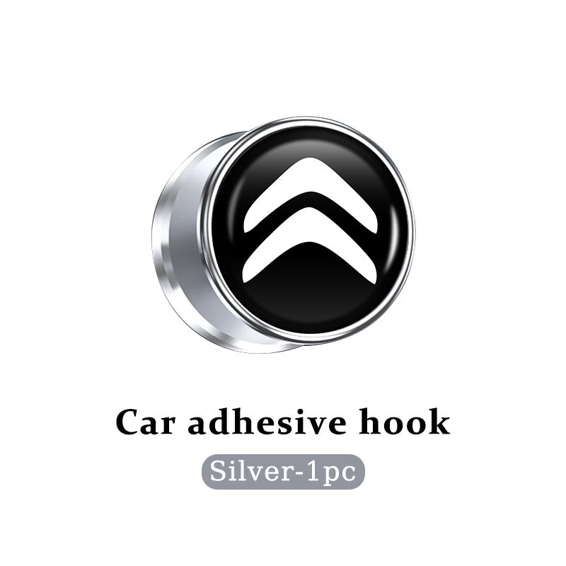 AER4   Car Adhesive Hook Interior Storage Holder USB Cable Key Hanging For Citroen C4 C3 C5 C1 C2 C6 VTS C4L DS3 DS4 DS5 Grand Berlingo