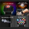 AMOLED экран 2.1 подключаемый GPS упражнения кислород крови HRV мониторинг сердечного ритма 4G телефон часы