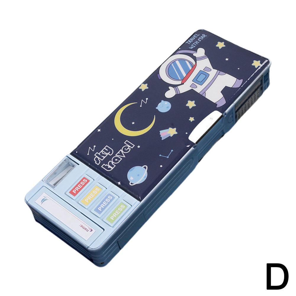 Многофункциональная коробка для канцелярских принадлежностей, шкаф для начальной школы, пенал высокого уровня для мальчиков и девочек