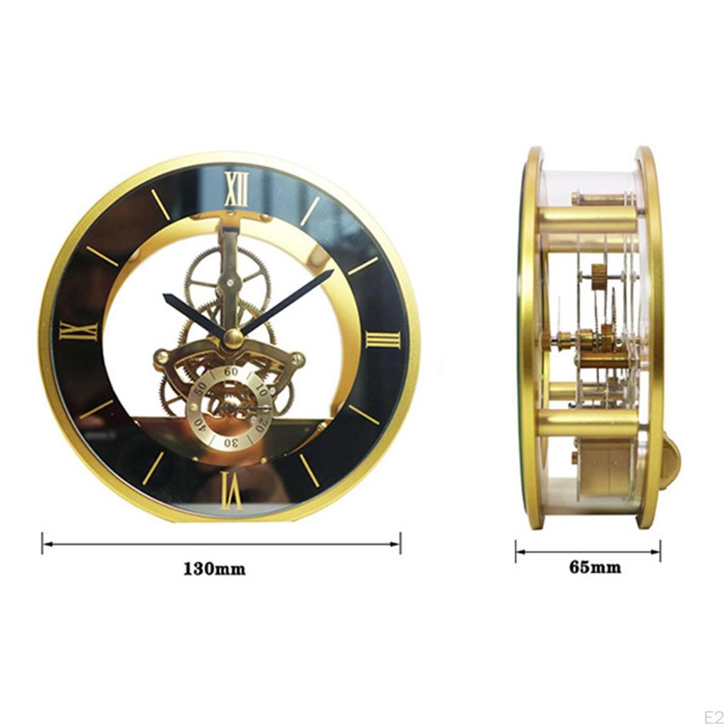 Настольные часы, коллекционные декоративные современные металлические настольные будильники для дома