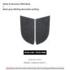 Betterhumz For Tesla Model Y Juniper Model 3 Highland Made of Alcantara Door Pillar Anti-collision Trim Sticker Car Accessories