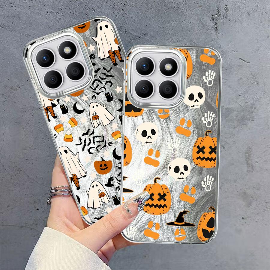 Мультяшный чехол на Хэллоуин для Honor 200 Pro X8a 200 400 Lite X9c X7b X9b X8c X9a X8b Мягкий чехол