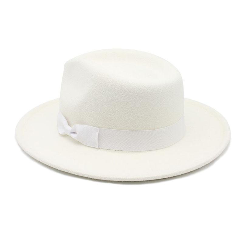 Dragon And Phoenix Top Hat Fashion Bow Top Hat Peach Heart Top Big Brim Beige White Jazz Top Hat