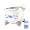 Pixi Smart Automatic Cat Water Dispenser with 1 Water Softener Smartphone App Capacity Fountain, Quiet, Filter, Sync, 2.5L