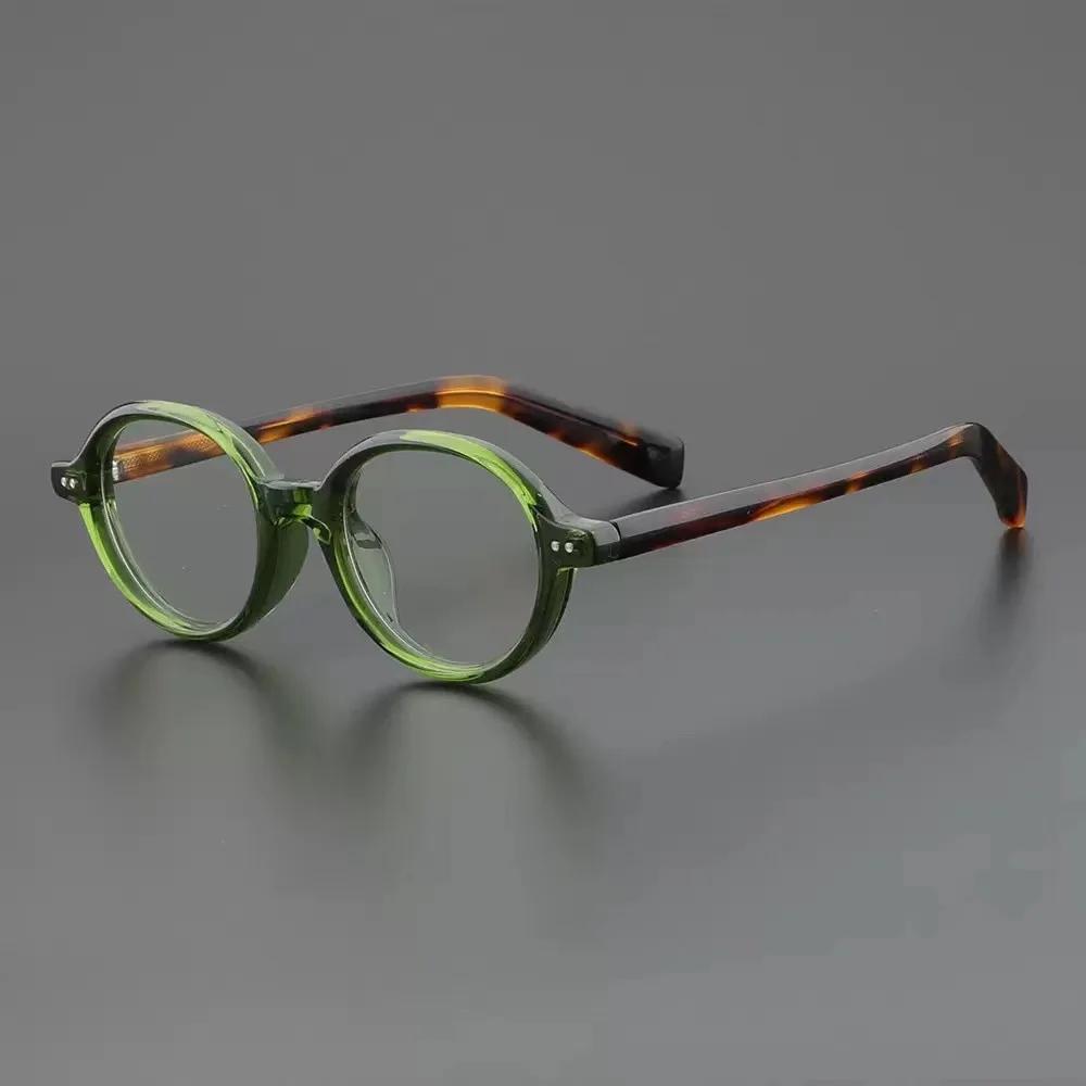 Oval Anti Blue Light Glasses Neutral AC Lens TR90 Anti Fatigue Glasses Eye Protection Computer Glasses