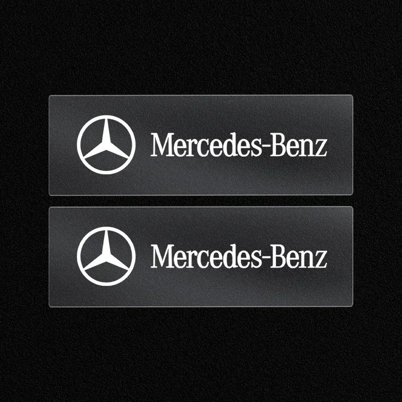 AABIG1 1/2/5/10pcs Car Styling Emblems Stickers Interior Decoration Decal For Mercedes Benz W166 W212 W213 W246 W176 W205 C180 W167