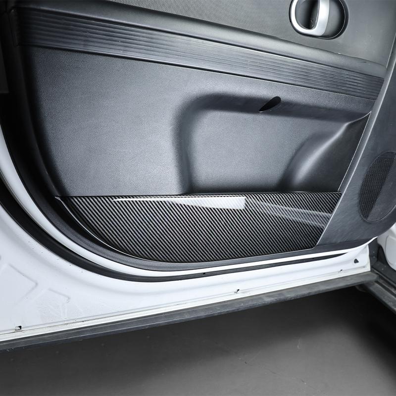 4PCS Car Door Anti Kick Pad Covers Frame Interior Inner Door Trim For Hyundai IONIQ 5 / IONIQ 5 N -2025 Accessories LHD/RHD