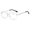 Half Frame Metal Alloy Anti-fatigue Women Reading Glasses High Quality Purple Presbyopic Glasses +1.0 +1.5 +2.0 +2.5 To +4.0