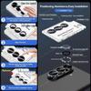 Compatible with Samsung Galaxy Z Fold 8: Metal Eagle Eye Z Flip 8 Positioning Adhesive AR Imitation Original Band Pry Bar Lens Film