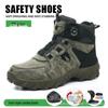 Comfortable Anti-Slip High-Top Work Safety Shoes: Puncture-Resistant, Anti-Smash Leather with Standing Support