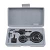 11pcs Hole Saw Drill Bit Kit 3/4"(19mm) - 2-1/2" (64mm), with Carbon Steel Saw Blades, Mandrels, Drill Bit, Hex Key, Ideal for Soft Wood, Plywood,