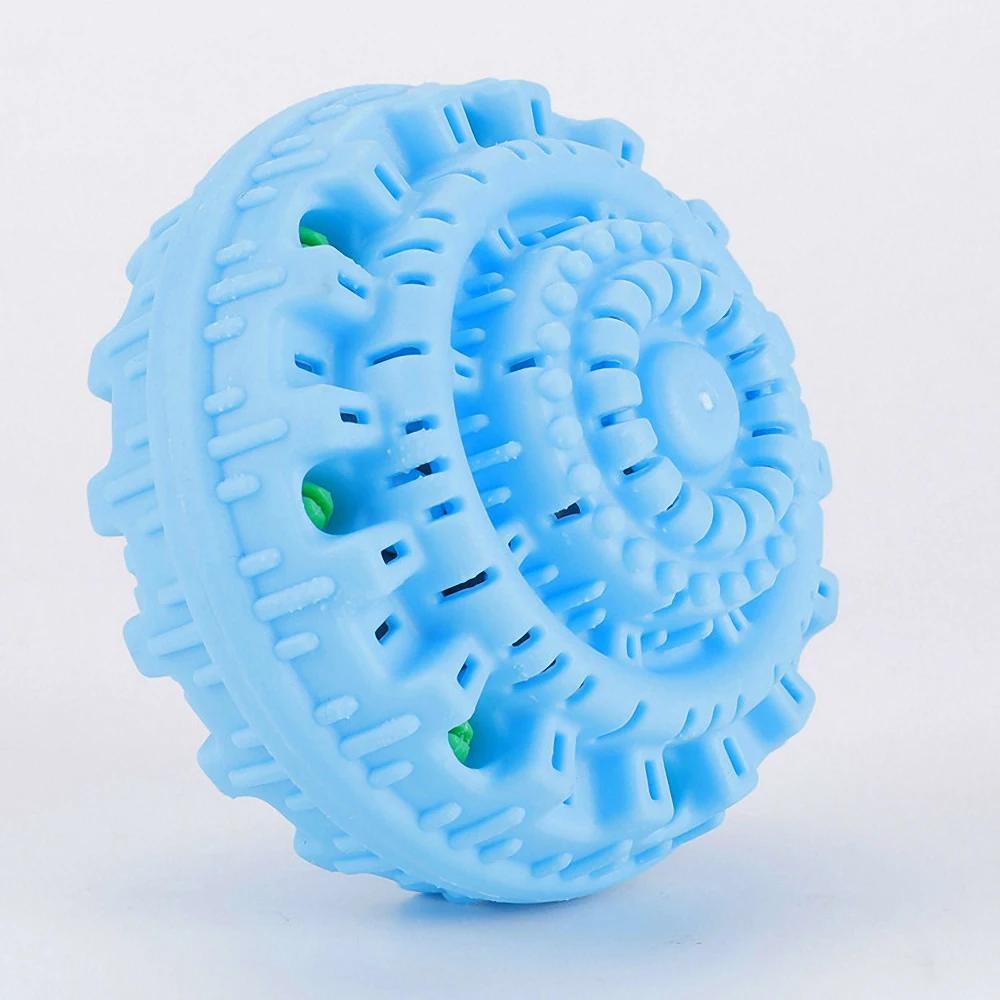 Многоразовый волшебный шарик для стирки, предотвращающий наматывание, стиральные средства, анионные молекулы, бытовые чистящие средства, цвет случайный