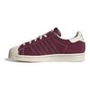 adidas Superstar Fine Form - Бордовые женские кроссовки Red Wonder-White IF7676