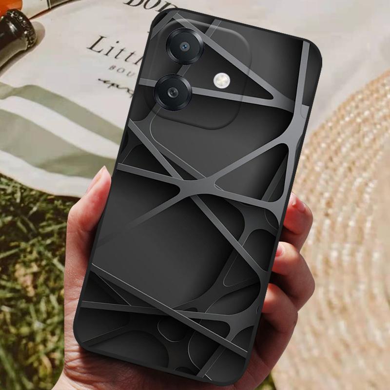 Для OPPO A3 A3x Чехол Роскошный Силиконовый Задний Чехол Чехол для Телефона для OPPO A3x 4G 5G Чехлы A 3 3x Мягкие Бамперы Coque A60 5G Милые Capas