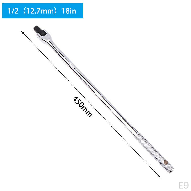 Breaker Bar 1/2 Rod Socket Wrench Easy Use Multifunctional Professional Sturdy with Extended