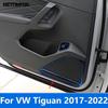 Декоративная накладка на динамик аудиоколонки двери для Volkswagen VW Tiguan Сталь 2017- Аксессуары для интерьера Стайлинг автомобиля
