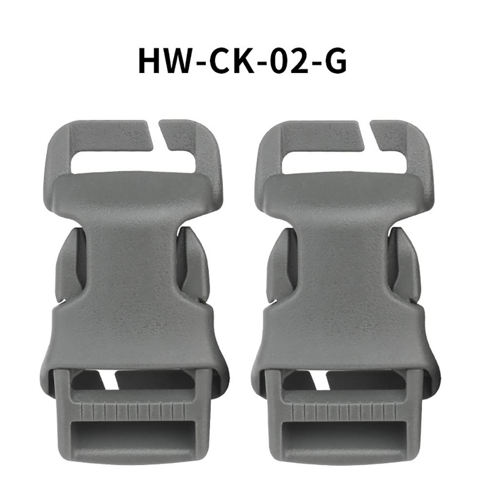 2pcs/set Side Release Buckle With Buckles, 0.98inch Quick Attachment Surface Mount, Modular Attachment Point Buckle Kit For Chest Rig Combat Vest Gear
