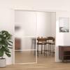 Vidaxl Раздвижная дверь, Стекло ESG и Алюминий, 90x205 см, Белая