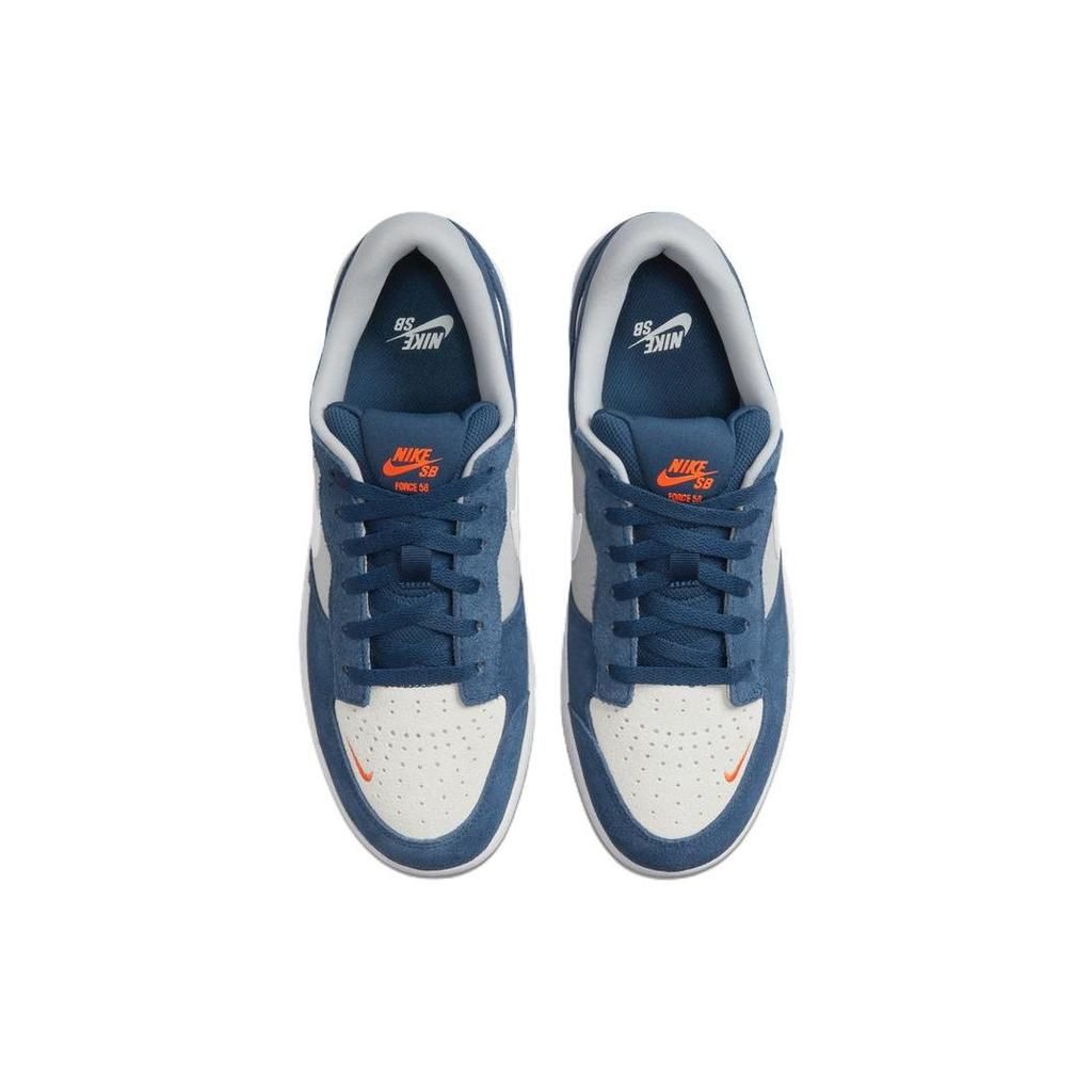 Nike Force 58 SB Navy Photon Dust Кроссовки унисекс Сине-Белые CZ2959-403