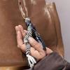 Songmont Tiger Tooth Woven Charm: Designer-Style Versatile Bag Accessory