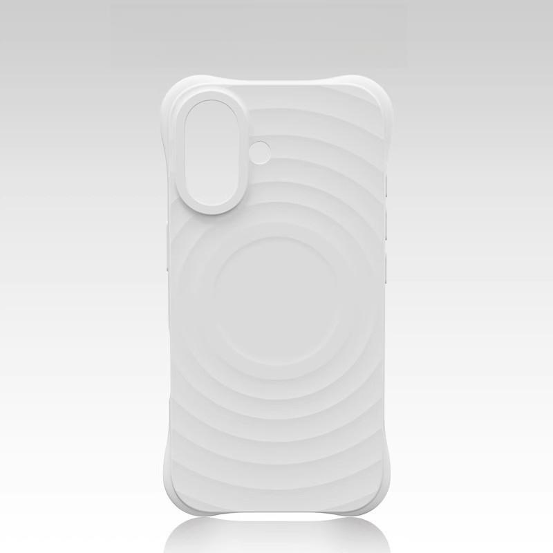 Подходит для iPhone 16, чехол для мобильного телефона Wave Ray Liquid, Apple 15, магнитная зарядка, 14pro, защитный чехол от падения на четыре угла
