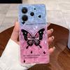 Back Cover For Redmi Note 14 5G Case Transparent Silicone Aesthetic Luxury Fashion Cute Cat Casing Shockproof Bumper 24094RAD4G