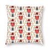 Christmas Nutcracker Pillowcase Doublesided Printing Polyester Cushion Cover Decorations Pillow Case Cover Home Square cm