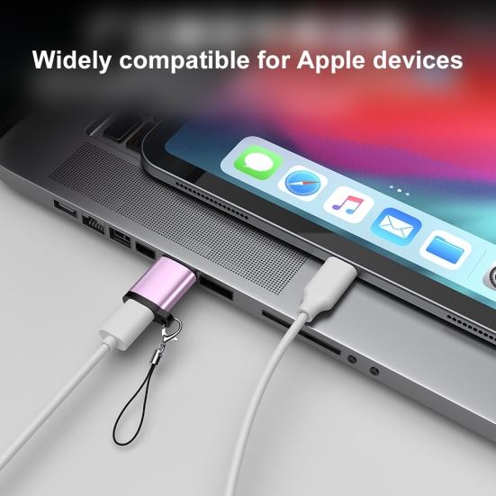 Адаптер USB Type-C Female на Male OTG, USB 3 Коннектор, Конвертер для Передачи Данных