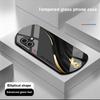 Переливающийся узор для Apple iPhone 16 11 13 15 14 Pro Max 12 Mini 7 8 Plus XR X XS Чехол для телефона из закаленного стекла эллиптической формы