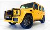 Almost Real Mercedes-AMG G 63 (W463) - 2017 Color Edition - Sunbeam Yellow 1/18 Scale Complete Diecast Model Car 820602