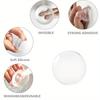 6pcs Door Handle Bumper Pad Self Adhesive Transparent Silicone Wall Protector Anti Bump Washable Reusable Round Door Stopper