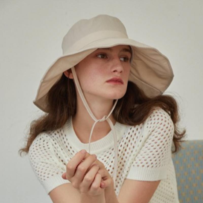 Allincomplete Men S Wide Bucket Hat Beige