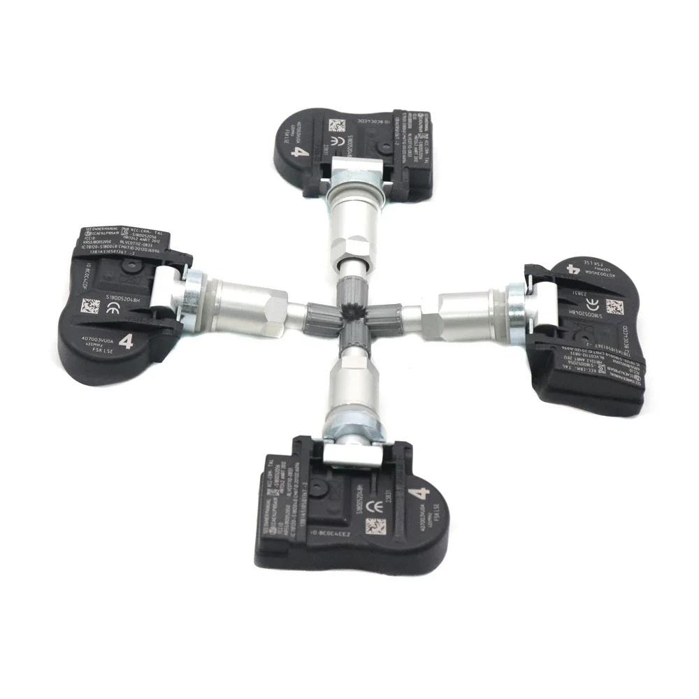 4Pcs Tire Pressure Sensor TPMS For Nissan Altima Micra Qashqai Rogue 40700-3VU0A