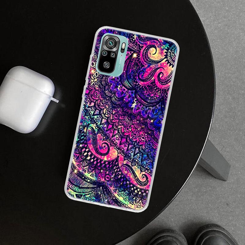 Mandala Sunflower Mandala Phone Case Cover for Xiaomi Redmi Note 15 14 13 12 11 Pro Plus 14S 12S 11S 11T 11E 10S 10 Customized F