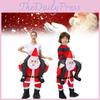 Inflatable Claus Santa Costume For Themed Party Stage Performance Gift Fashion