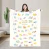 Sumikko Gurashi Cartoon Flannel Throw Blanket Shirokuma Penguin for Bedspread Knitted Blanket Car Lightweight Multifunction