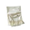 Autumn and winter scarves women's solid color imitation cashmere shawl scarf warm fashion trend versatile medium and long scarves women's wholesale