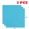 3PCS Classic Base Plates Blocks 32x32 32x16 Dots Building BasePlates Bricks Assembly City Road MOC Friends City Toys