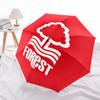 1pc Forest F.C Umbrella, Sun Protection, And UV Shielding. It Has Eight Sturdy Ribs for Outdoor Use And Perfect As a Holiday Gift