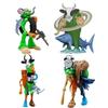 Итальянский Тунг Тунг Тунг Сахур Модель Фигурки Тралалеро Тралала Brainrot Monster Fusion Edition Аниме Экшн Фигурка Украшение Игрушки
