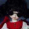 Plush Doll for 1/31/4 BJD Glasses Clothes For 10/15cm Dolls Plush Doll Eyeglasses Cute Heart Frame